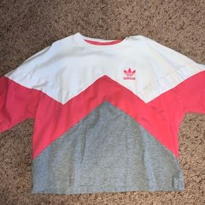 Adidas kids cropped shirt